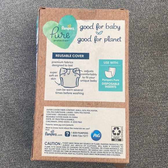 Pampers Hybrid Cover Unisex Diaper - Jungle - Picture 3 of 8